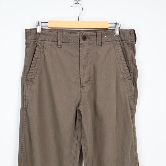 Madewell Patch Pocket Jeans Summer Denim Burnt Hickory Size 32x31 NWT - Picture 3 of 10